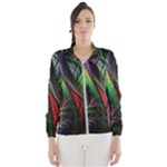 Abstract Psychedelic Women s Windbreaker