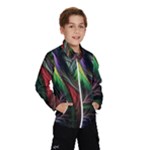 Abstract Psychedelic Kids  Windbreaker