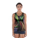 Abstract Psychedelic Sport Tank Top 