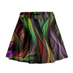Abstract Psychedelic Mini Flare Skirt
