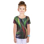 Abstract Psychedelic Kids  One Piece T-Shirt
