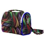 Abstract Psychedelic Satchel Shoulder Bag
