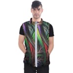Abstract Psychedelic Men s Puffer Vest
