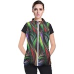 Abstract Psychedelic Women s Puffer Vest