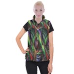 Abstract Psychedelic Women s Button Up Vest