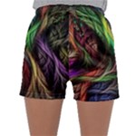 Abstract Psychedelic Sleepwear Shorts