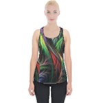 Abstract Psychedelic Piece Up Tank Top