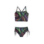 Abstract Psychedelic Girls  Tankini Swimsuit