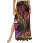 Abstract Psychedelic Maxi Chiffon Tie-Up Sarong