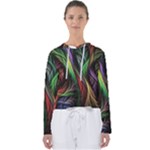 Abstract Psychedelic Women s Slouchy Sweat