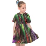 Abstract Psychedelic Kids  Sailor Dress