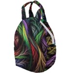 Abstract Psychedelic Travel Backpack