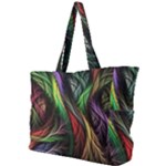 Abstract Psychedelic Simple Shoulder Bag