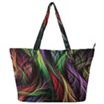 Abstract Psychedelic Full Print Shoulder Bag