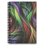 Abstract Psychedelic 5.5  x 8.5  Notebook