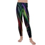 Abstract Psychedelic Kids  Lightweight Velour Leggings