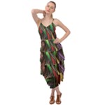 Abstract Psychedelic Layered Bottom Dress