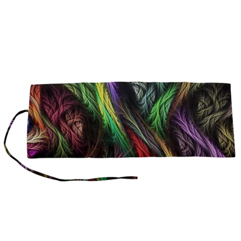 Abstract Psychedelic Roll Up Canvas Pencil Holder (S) from ArtsNow.com