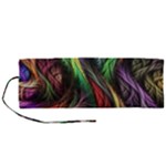 Abstract Psychedelic Roll Up Canvas Pencil Holder (M)