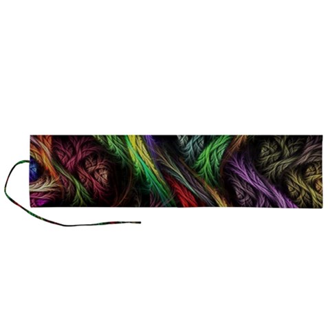 Abstract Psychedelic Roll Up Canvas Pencil Holder (L) from ArtsNow.com