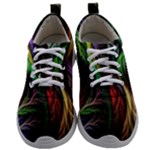 Abstract Psychedelic Mens Athletic Shoes