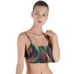 Abstract Psychedelic Layered Top Bikini Top 