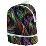 Abstract Psychedelic Zip Bottom Backpack