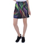 Abstract Psychedelic Tennis Skirt