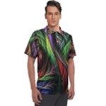 Abstract Psychedelic Men s Polo T-Shirt