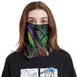 Abstract Psychedelic Face Covering Bandana (Two Sides)