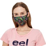 Abstract Psychedelic Crease Cloth Face Mask (Adult)