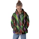 Abstract Psychedelic Kids  Oversized Hoodie