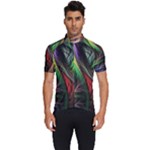 Abstract Psychedelic Men s Short Sleeve Cycling Jersey