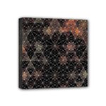 Abstract Psychedelic Geometry Andy Gilmore Sacred Mini Canvas 4  x 4  (Stretched)