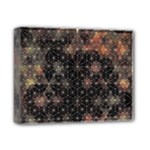 Abstract Psychedelic Geometry Andy Gilmore Sacred Deluxe Canvas 14  x 11  (Stretched)