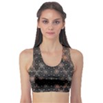 Abstract Psychedelic Geometry Andy Gilmore Sacred Fitness Sports Bra