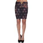 Abstract Psychedelic Geometry Andy Gilmore Sacred Bodycon Skirt