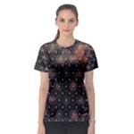 Abstract Psychedelic Geometry Andy Gilmore Sacred Women s Sport Mesh T-Shirt