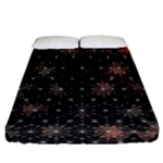 Abstract Psychedelic Geometry Andy Gilmore Sacred Fitted Sheet (Queen Size)