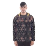 Abstract Psychedelic Geometry Andy Gilmore Sacred Men s Hooded Windbreaker
