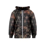 Abstract Psychedelic Geometry Andy Gilmore Sacred Kids  Zipper Hoodie
