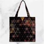 Abstract Psychedelic Geometry Andy Gilmore Sacred Zipper Grocery Tote Bag