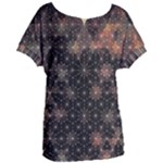 Abstract Psychedelic Geometry Andy Gilmore Sacred Women s Oversized T-Shirt