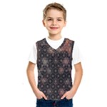 Abstract Psychedelic Geometry Andy Gilmore Sacred Kids  Basketball Tank Top