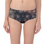 Abstract Psychedelic Geometry Andy Gilmore Sacred Mid-Waist Bikini Bottoms