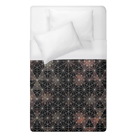 Abstract Psychedelic Geometry Andy Gilmore Sacred Duvet Cover (Single Size) from ArtsNow.com