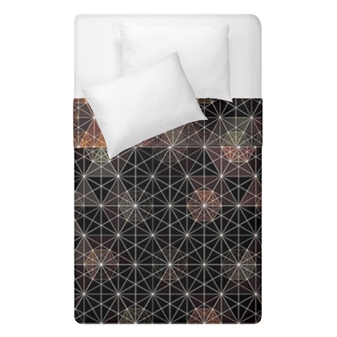 Abstract Psychedelic Geometry Andy Gilmore Sacred Duvet Cover Double Side (Single Size) from ArtsNow.com
