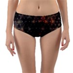 Abstract Psychedelic Geometry Andy Gilmore Sacred Reversible Mid-Waist Bikini Bottoms