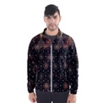 Abstract Psychedelic Geometry Andy Gilmore Sacred Men s Windbreaker