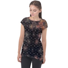 Cap Sleeve High Low Top 